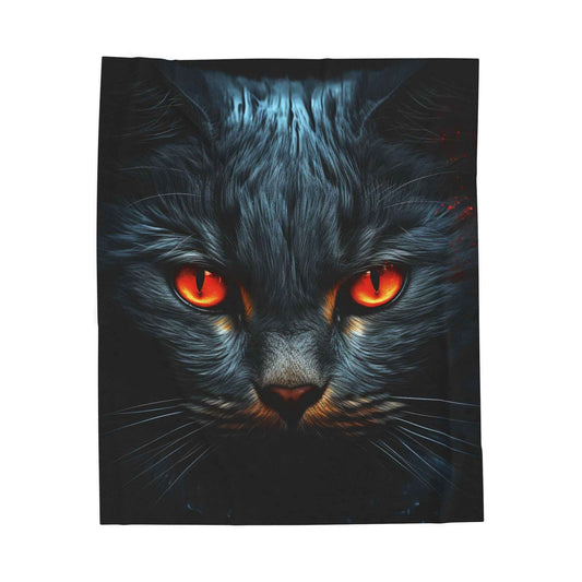 Fierce Feline Plush Blanket