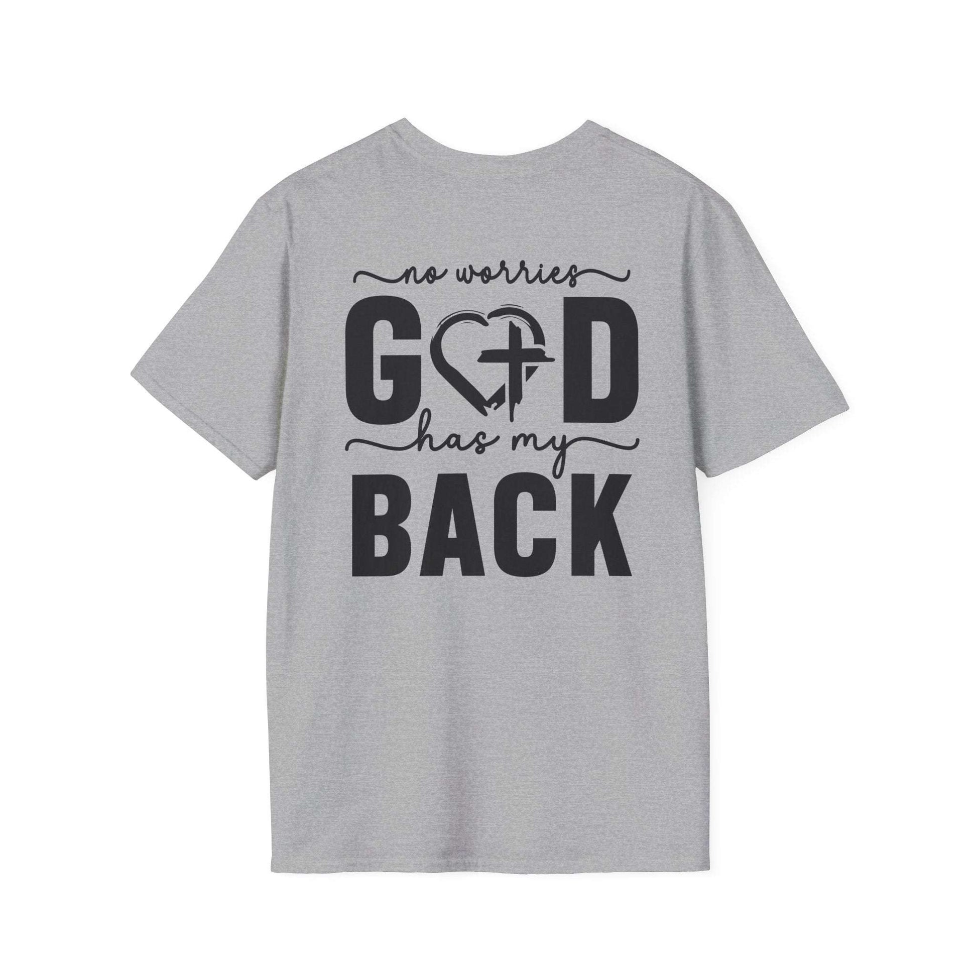 God Has My Back T-Shirt - VYBE