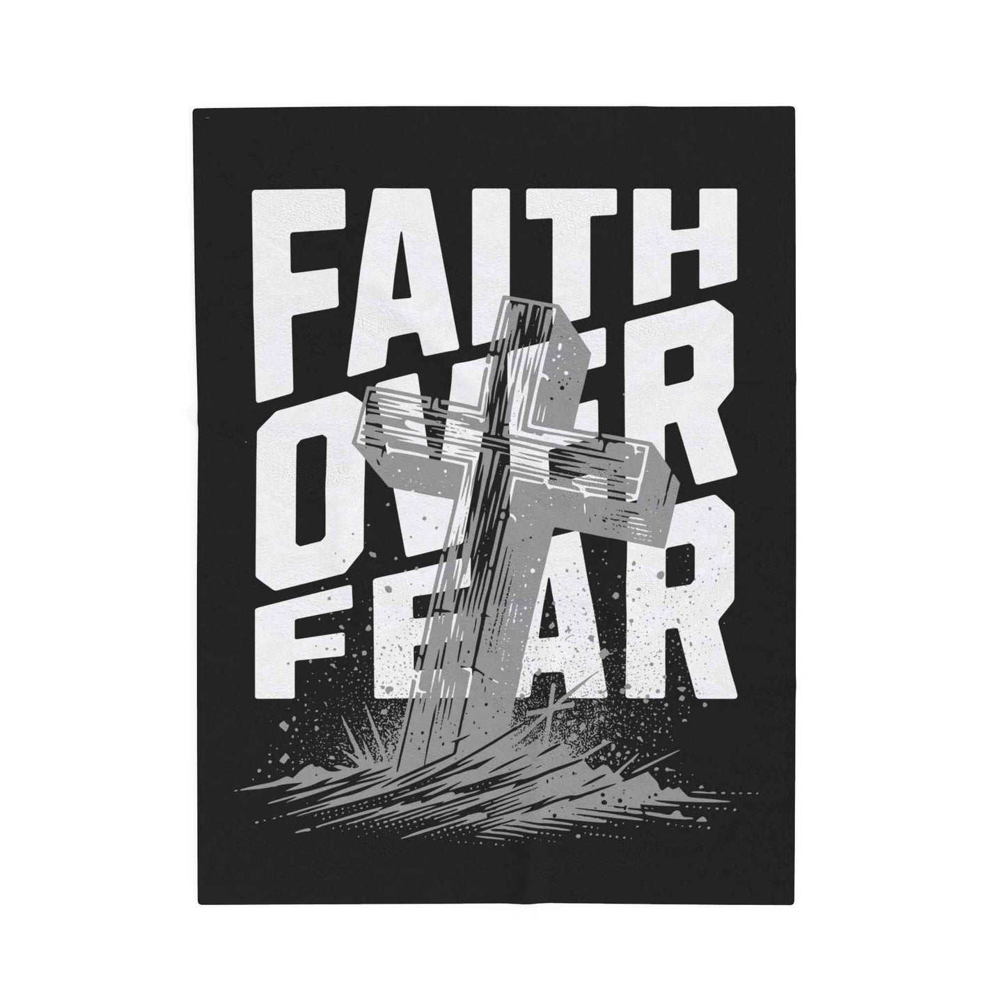 Faith Over Fear Blanket