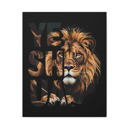 Religion- Majestic Lion Wall Art, Inspirational Home Decor, Animal Canvas Print, Gift for Nature Lovers, Motivational Artwork - VYBE Shop