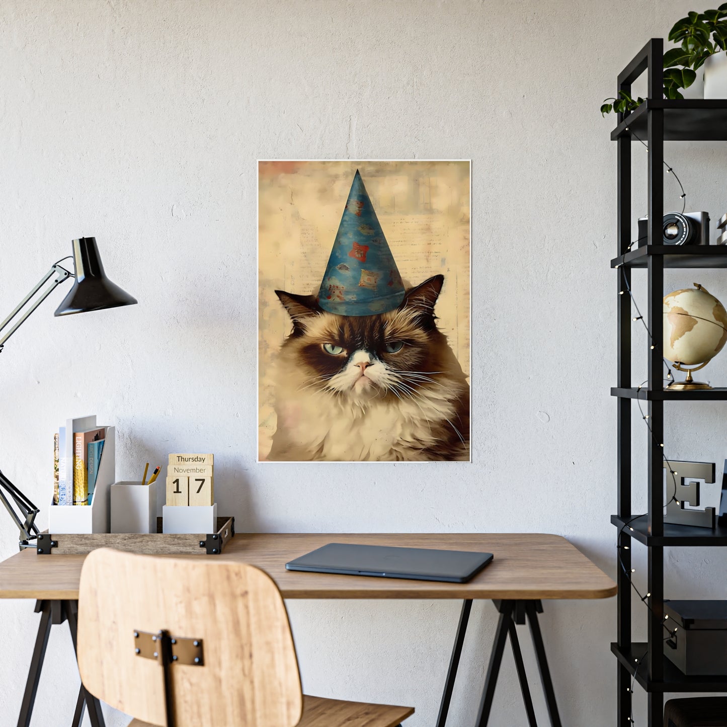 Grumpy Cat Poster - Fun Party Art Print for Cat Lovers - VYBE Shop