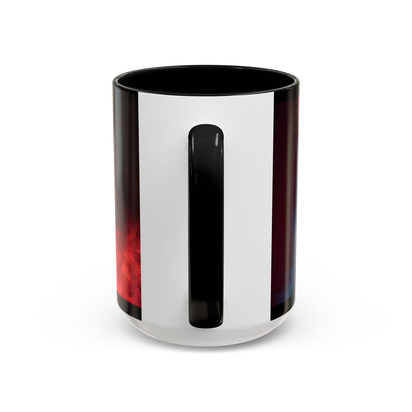 Cosmic Cat Coffee Mug - Vibrant Colorful Design, Cat Lover Gift, Unique Accented Mug, Pet Owner Gift, Cosmic Art Drinkware - VYBE