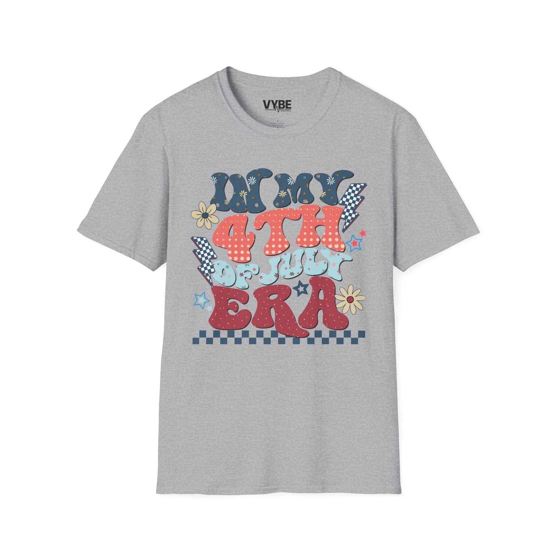 4th of July Retro T-Shirt - VYBE