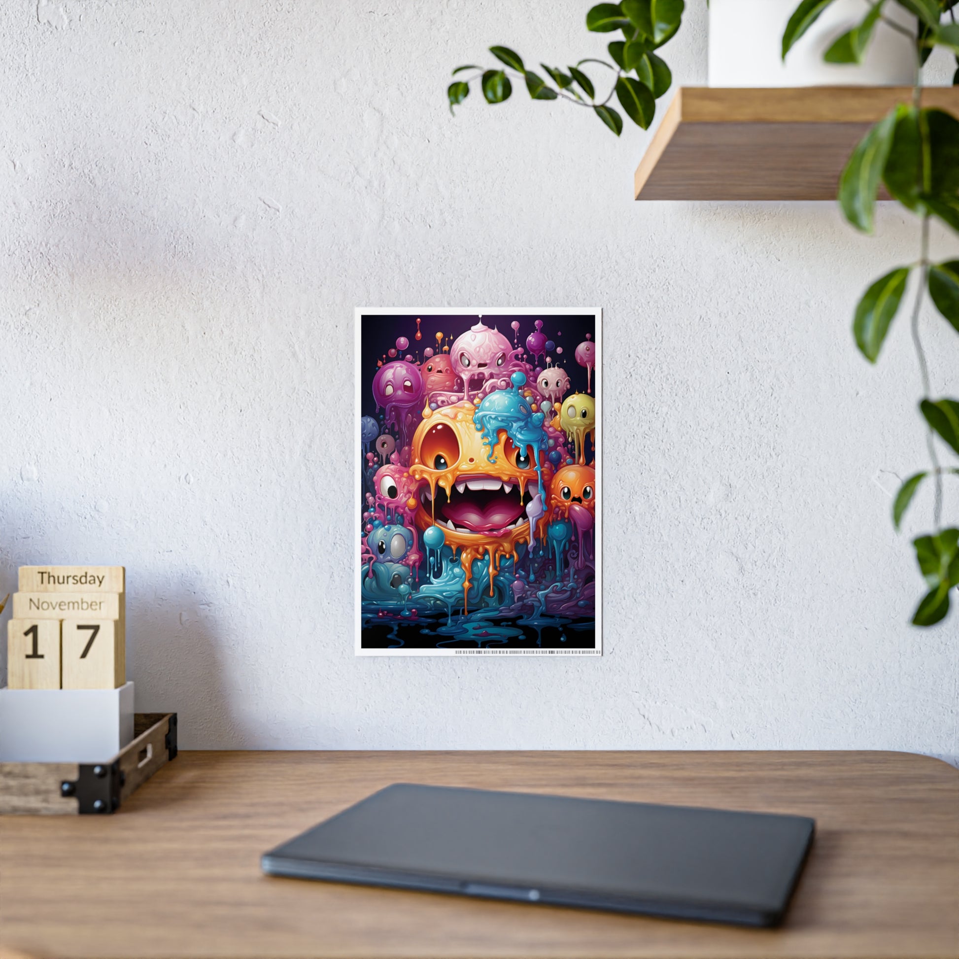 Vibrant Creatures Poster for Kids’ Room Decoration - VYBE Shop