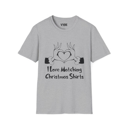 Grinch 2- I Love Matching Christmas T-Shirts for Couples- Grinch1 - VYBE Shop