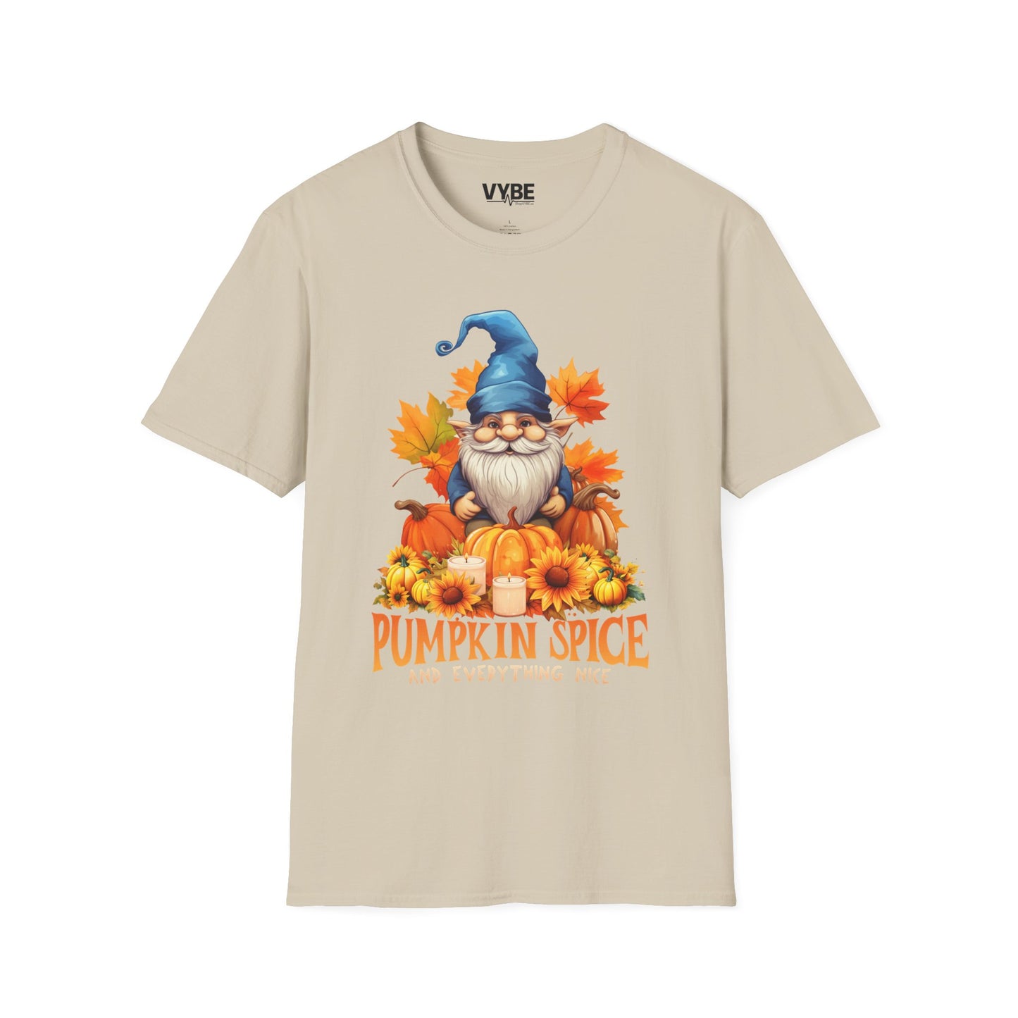 Cozy Pumpkin Spice Gnome Tee - VYBE