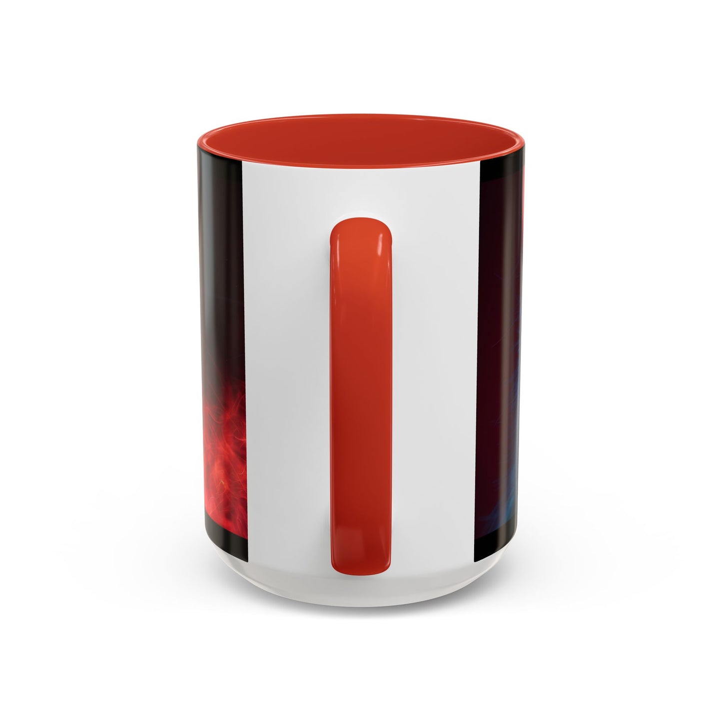 Cosmic Cat Coffee Mug - Vibrant Colorful Design, Cat Lover Gift, Unique Accented Mug, Pet Owner Gift, Cosmic Art Drinkware - VYBE