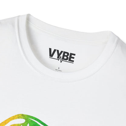 420- Rasta Lips Vibes Unisex T-Shirt - VYBE Shop
