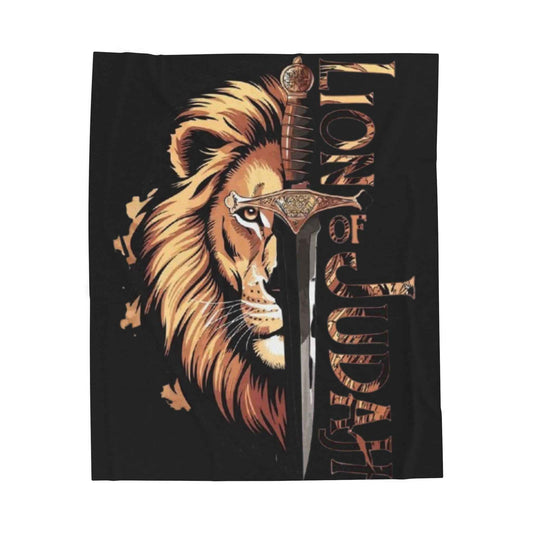 Majestic Lion Plush Blanket