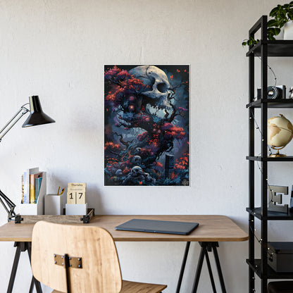 Skull Art Posters - Glossy Dark Art Prints for Gothic Wall Decor - VYBE Shop