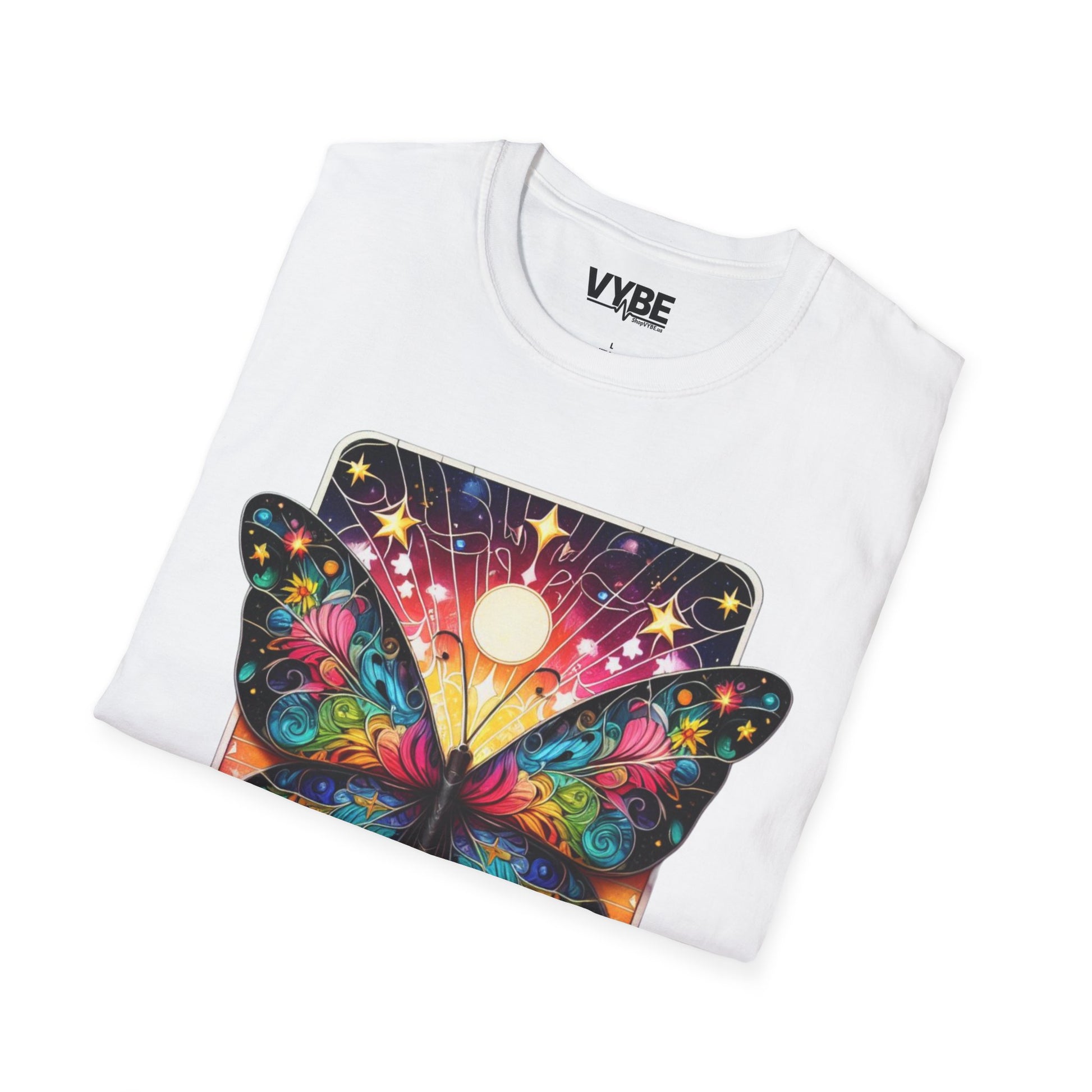 Colorful Butterfly Tarot T-Shirt - VYBE Shop