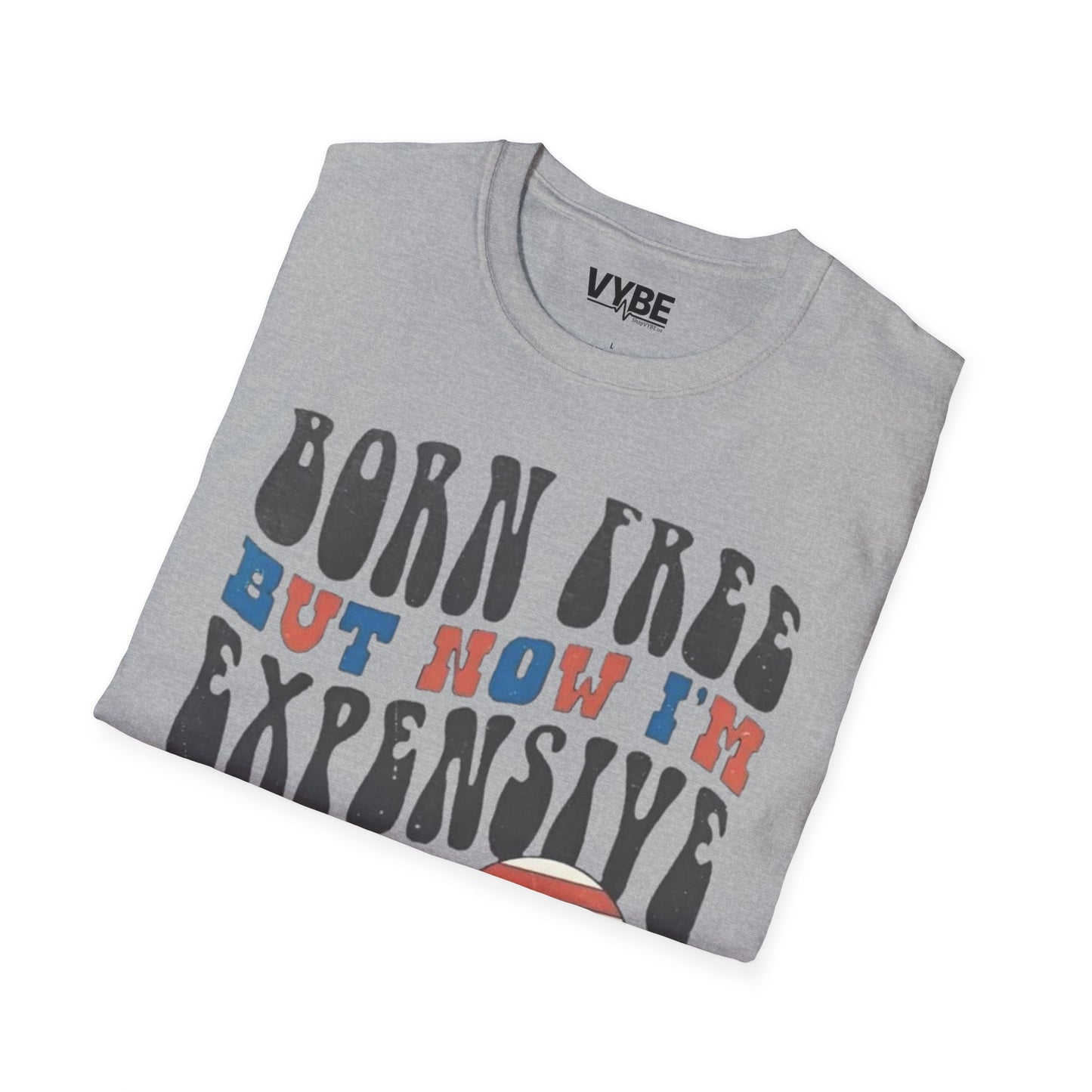 July 4th Born Free Graphic T-Shirt - VYBE