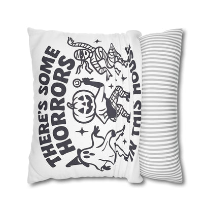 Halloween Decorative Pillowcase for Spooky Autumn Home Decor with Ghost and Mummy Design - VYBE Shop