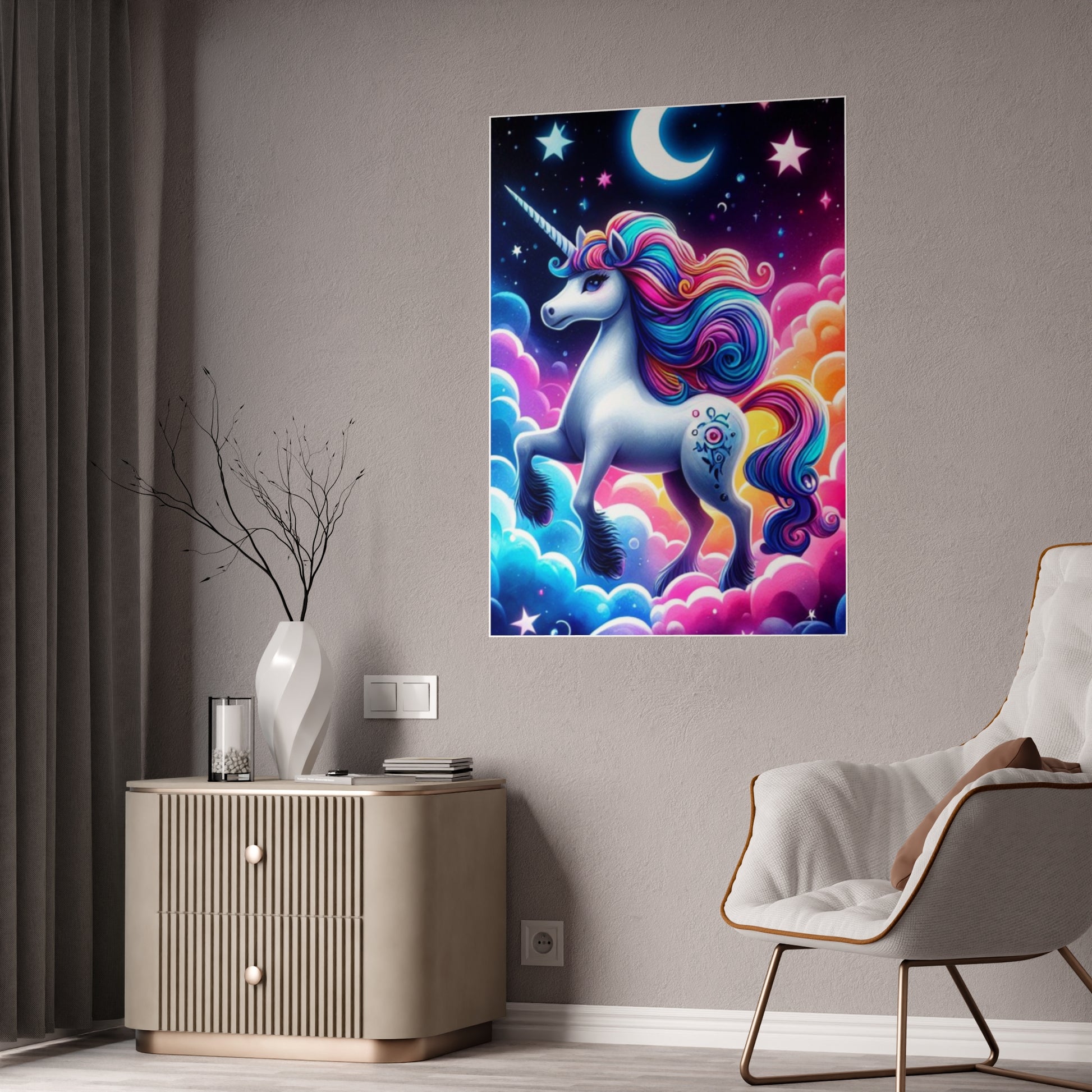 Fantasy Unicorn Posters - Whimsical Art Prints for Dreamy Decor - VYBE Shop