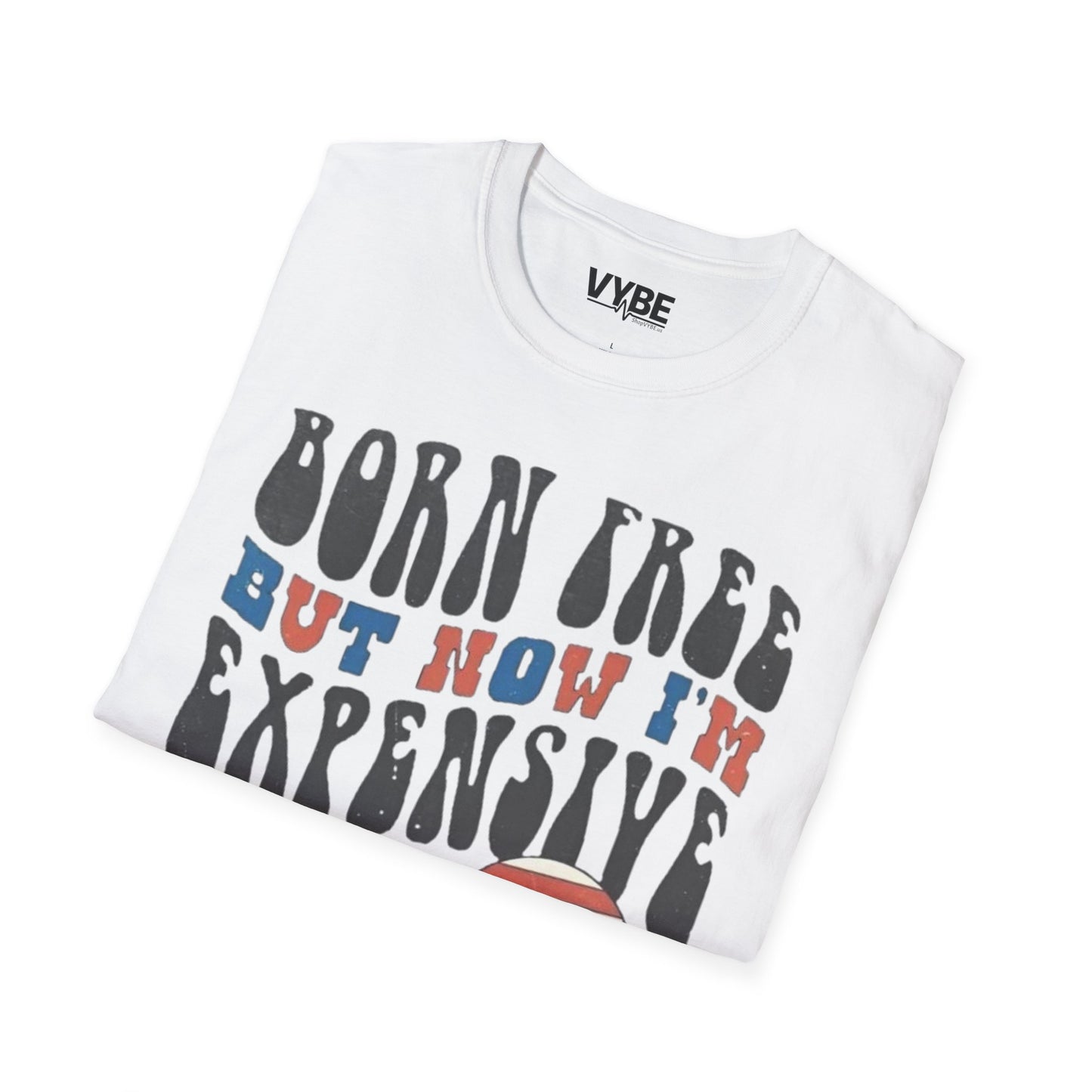 July 4th Born Free Graphic T-Shirt - VYBE