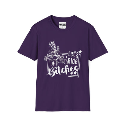 Funny- Let's Ride Fun Unisex T-Shirt, Biker Tee, Casual Outfit, Gift for Riders - VYBE Shop