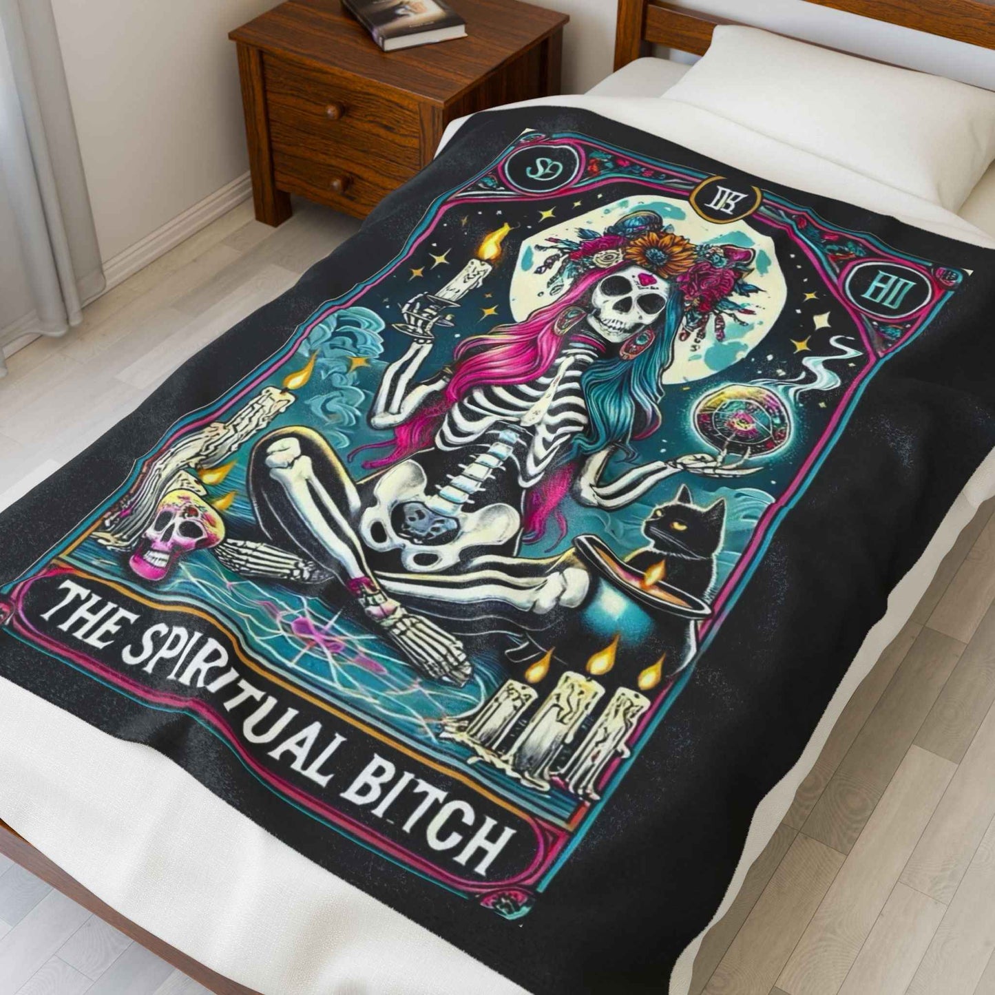 Tarot Spiritual Plush Blanket