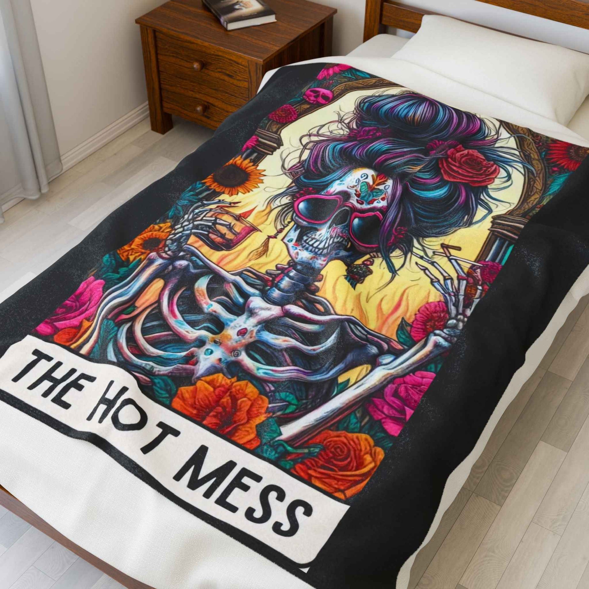 Tarot Hot Mess Plush Blanket