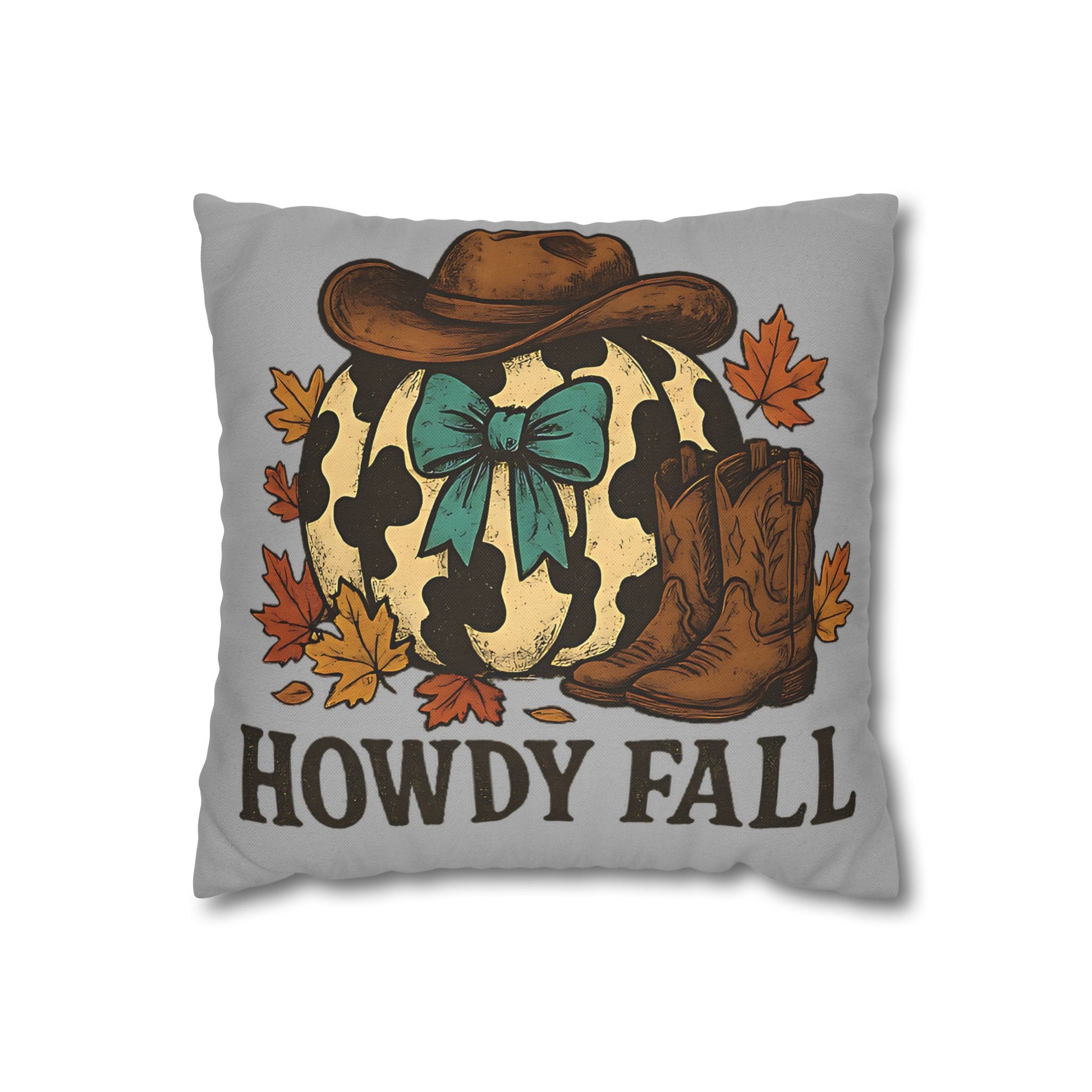 Howdy Fall Decorative Pillowcase - Cozy Autumn Home Decor, Farmhouse Style Decorative Pillow Cover, Perfect Fall Gift - VYBE Shop
