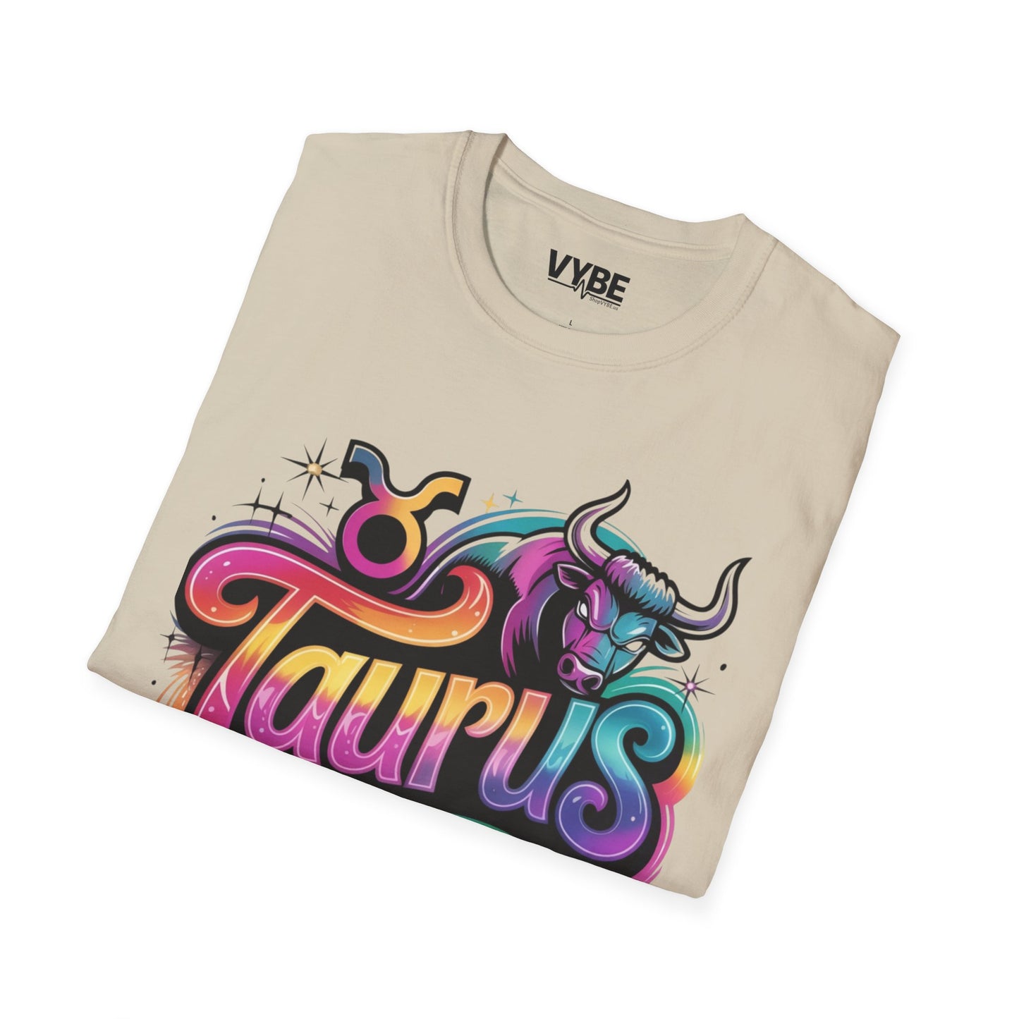 Colorful Taurus Graphic T-Shirt