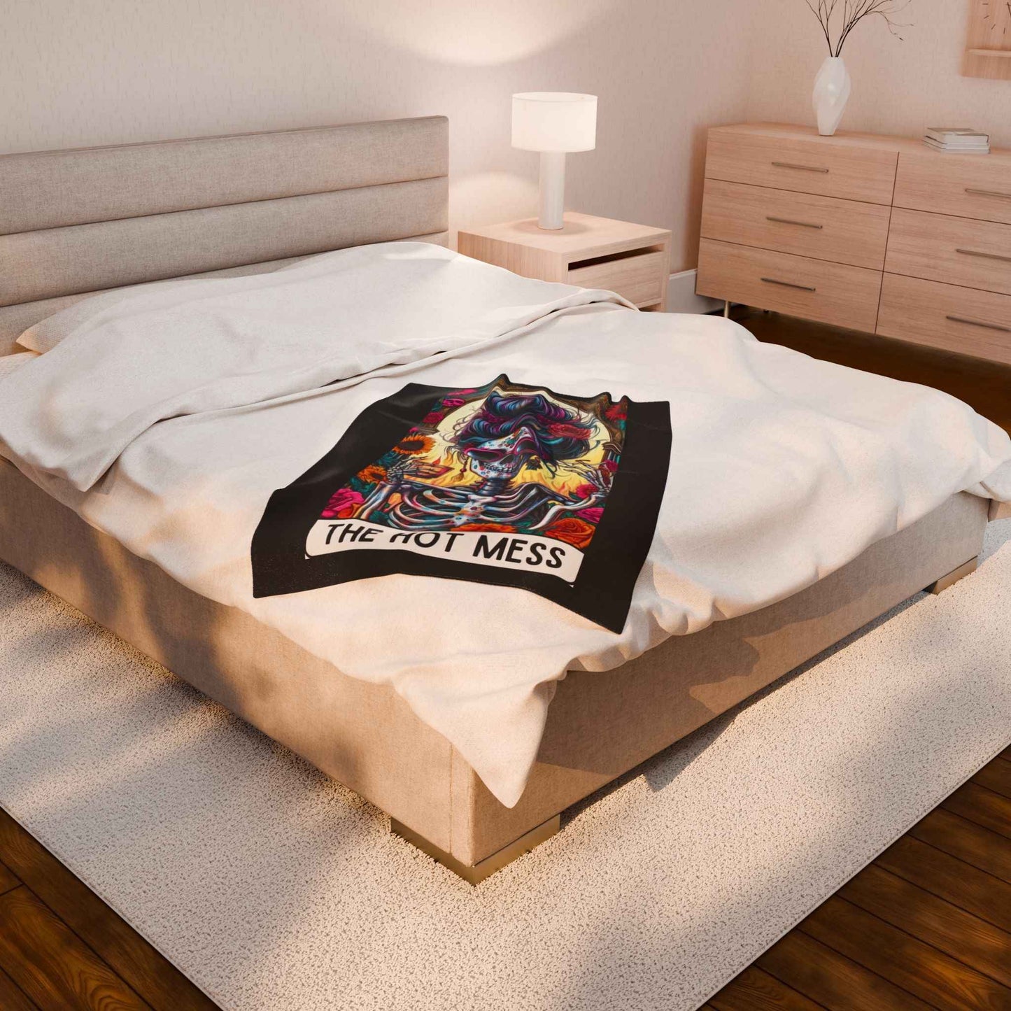 Tarot Hot Mess Plush Blanket