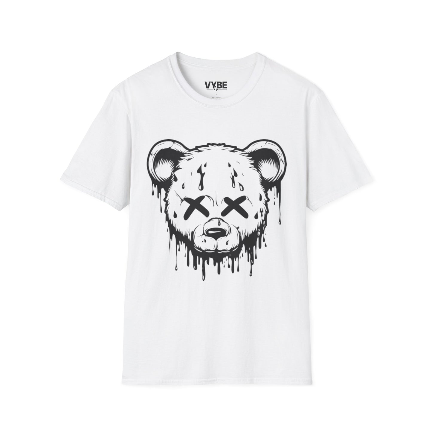 Alterative- Grunge Bear Graphic Tee - VYBE Shop
