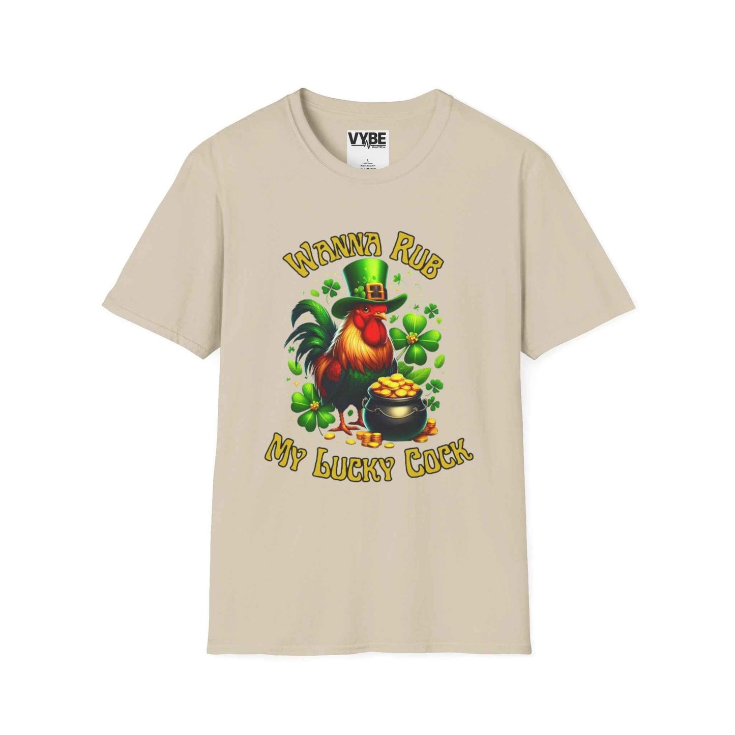 St. Patrick's Day Lucky Cock T-Shirt