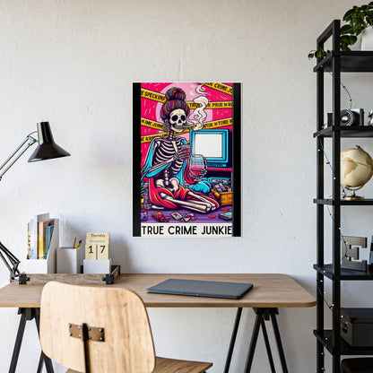 True Crime Wall Poster - Tarot Design for True Crime Junkies - VYBE Shop
