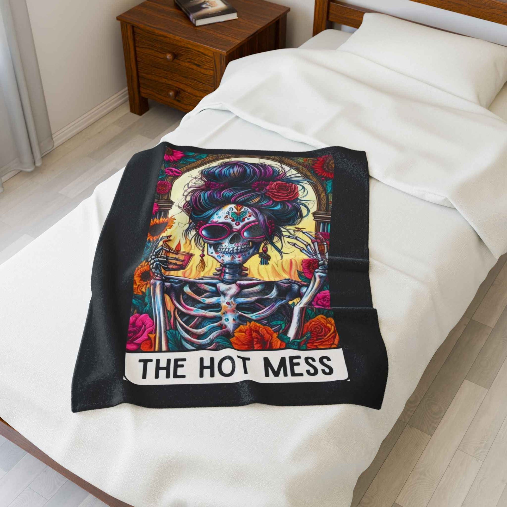Tarot Hot Mess Plush Blanket