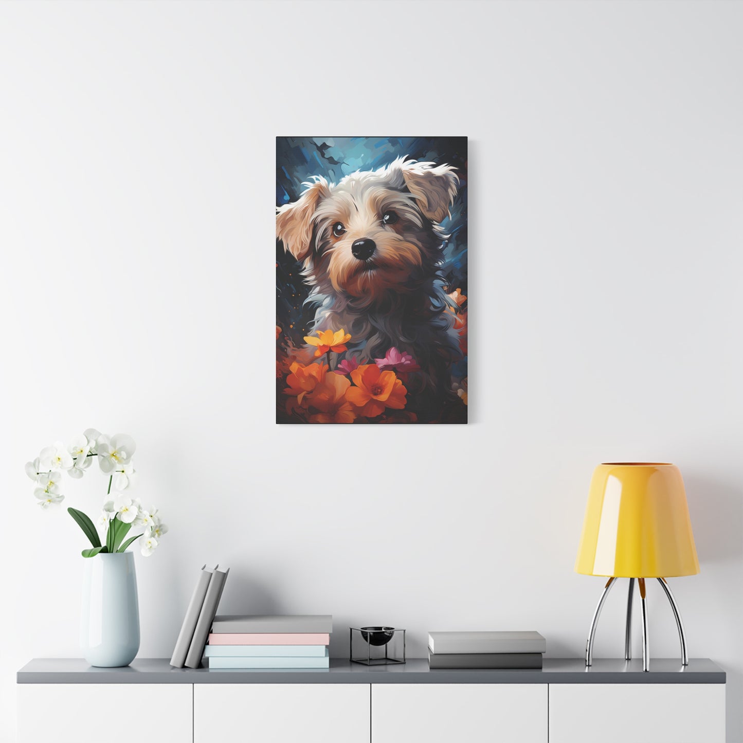 Yorkshire Terrier Canvas Art - Beautiful Pet Lover Gift for Dog Owners - VYBE Shop