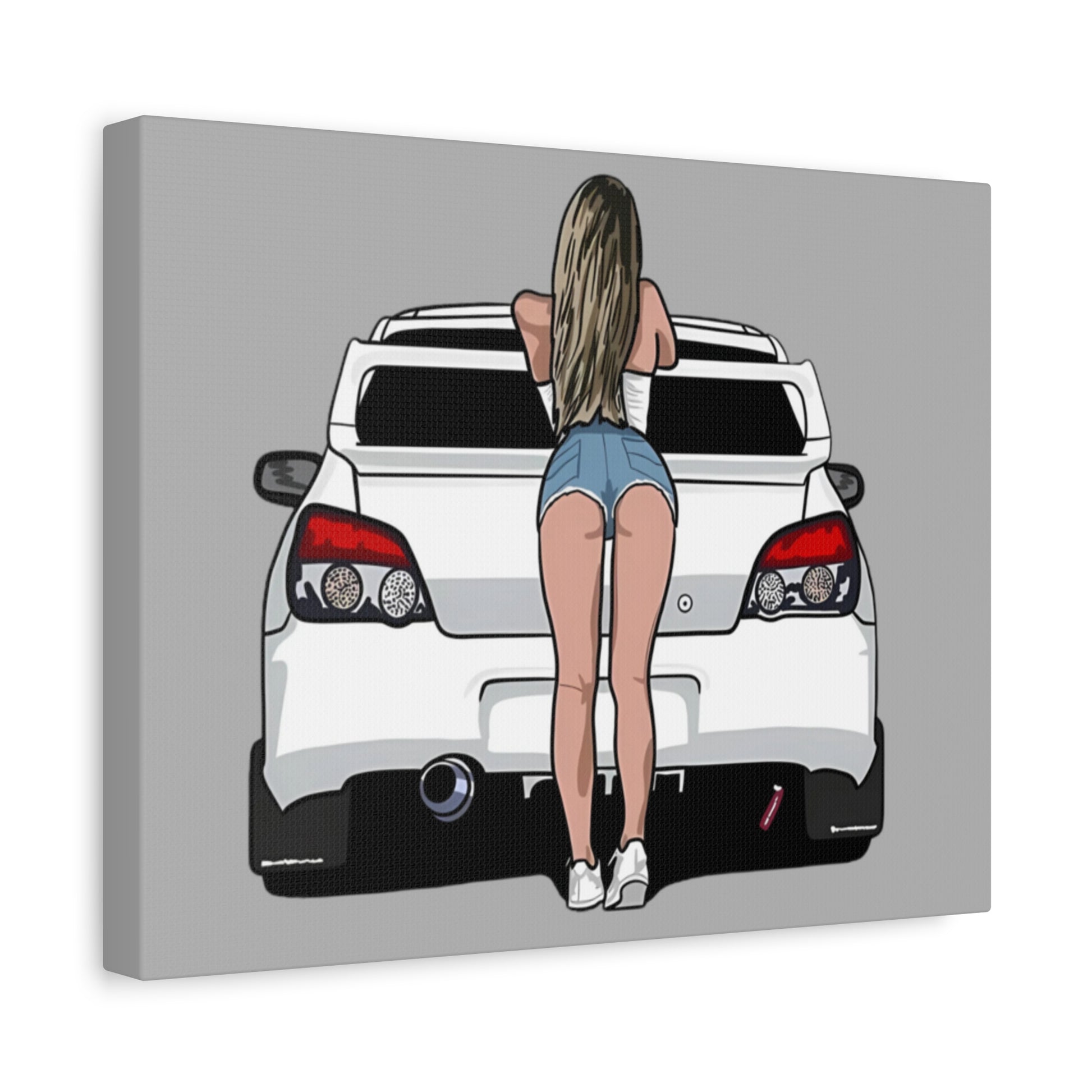 Car Lover's Art Canvas, Automotive Decor, Garage Wall Art, Gift for Car Enthusiasts, Unique Home Decor, Custom Prints - VYBE Shop