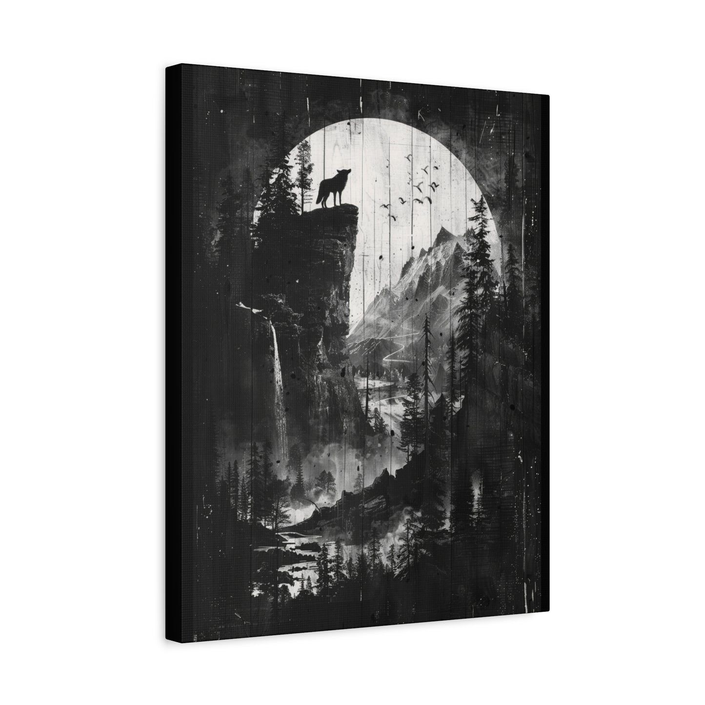 Artistic Wall Art, Canvas Print, Nature Decor, Bird Artwork, Home Aesthetic, Unique Gift, Wall Decor, Modern Art - VYBE Shop