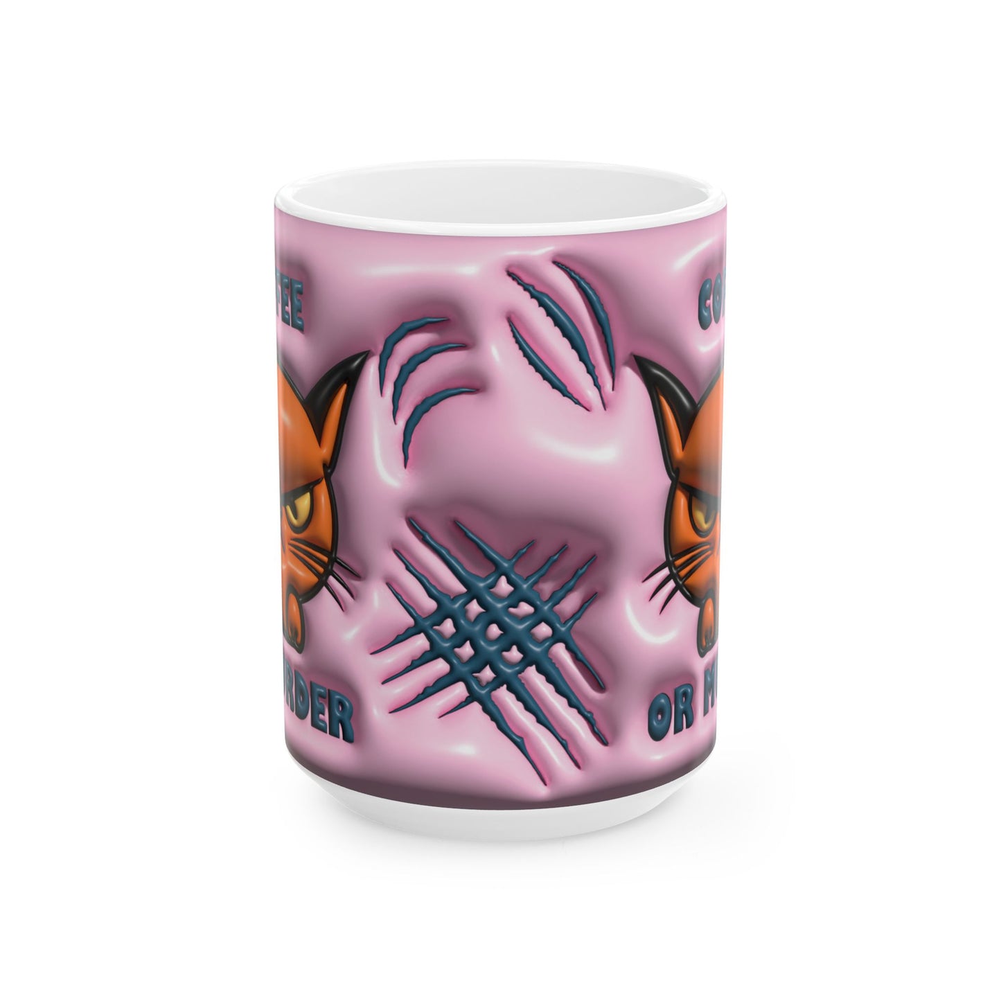 Colorful Cat Mug, 11 oz, 15 oz - VYBE