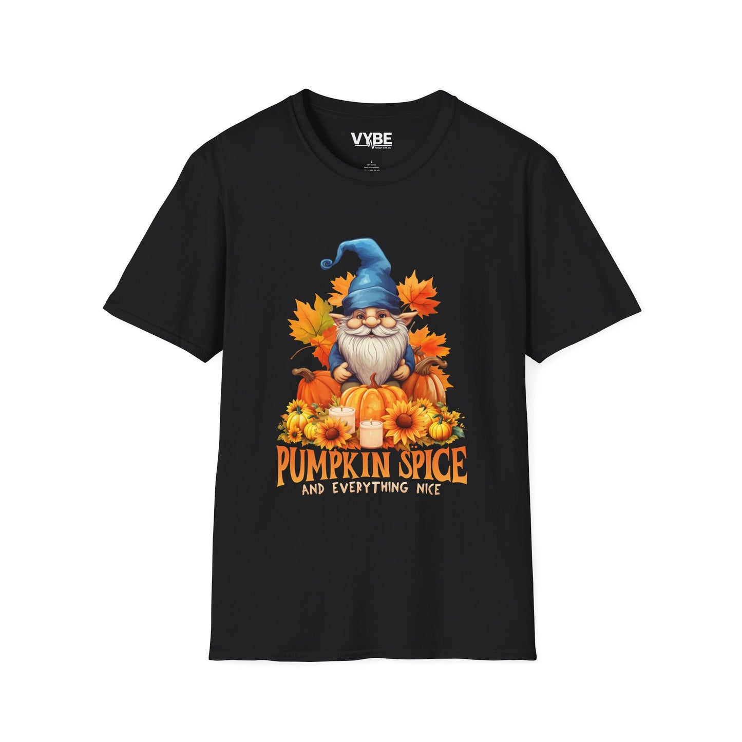 Cozy Pumpkin Spice Gnome Tee - VYBE