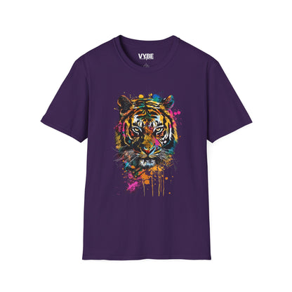 Vibrant- Tiger Graphic Tee - VYBE Shop