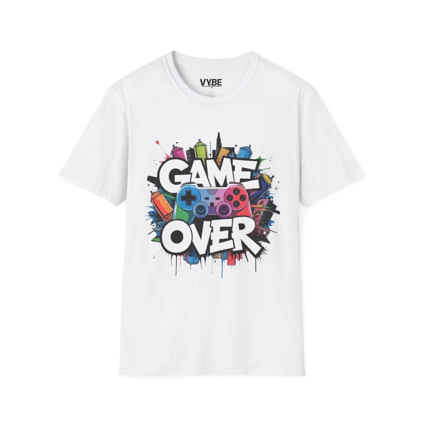 Gaming- Vibes Game Over Unisex T-Shirt, Great Gift For Gamers - VYBE Shop