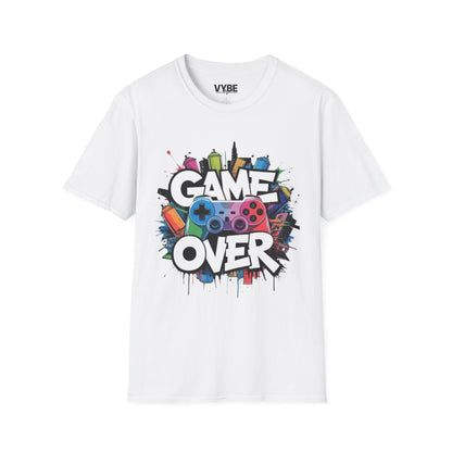 Gaming- Vibes Game Over Unisex T-Shirt, Great Gift For Gamers - VYBE Shop