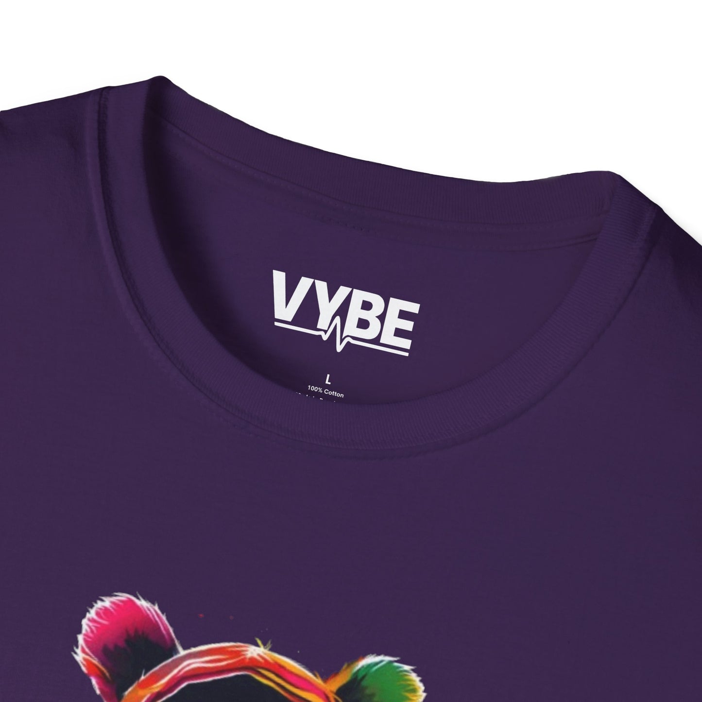 Neon- Bear Graphic T-Shirt - VYBE Shop