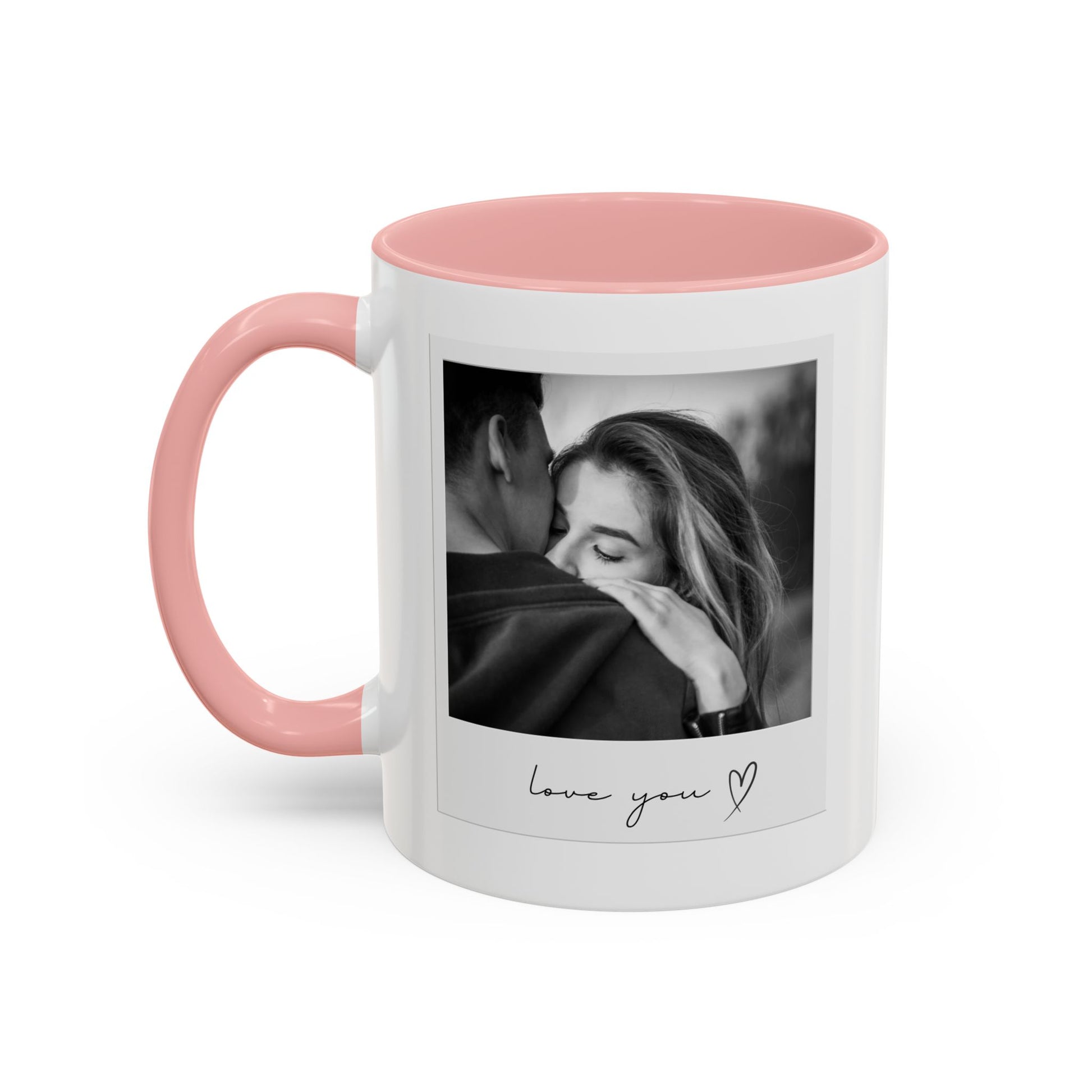 Love You Coffee Mug – Customized Romantic Gift for Couples, Engagement Present, Valentine's Day - VYBE Shop