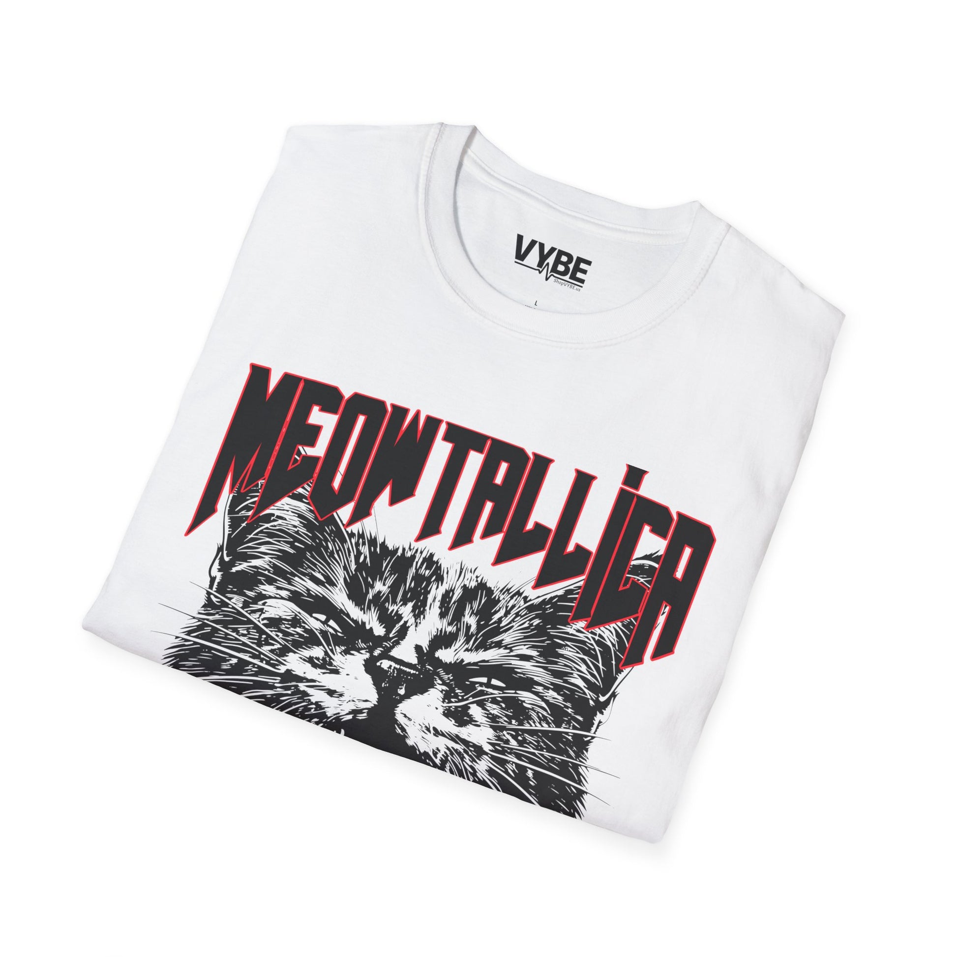 Meowtallica Cat T-Shirt - VYBE
