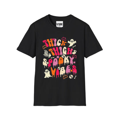 Halloween- Spooky Vibes T-Shirt, Cute Colorful Halloween Tee - VYBE Shop