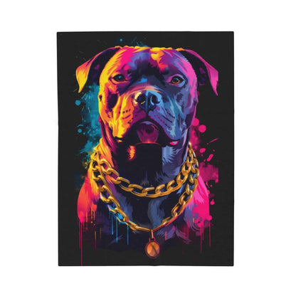 Cozy Colorful Dog Blanket
