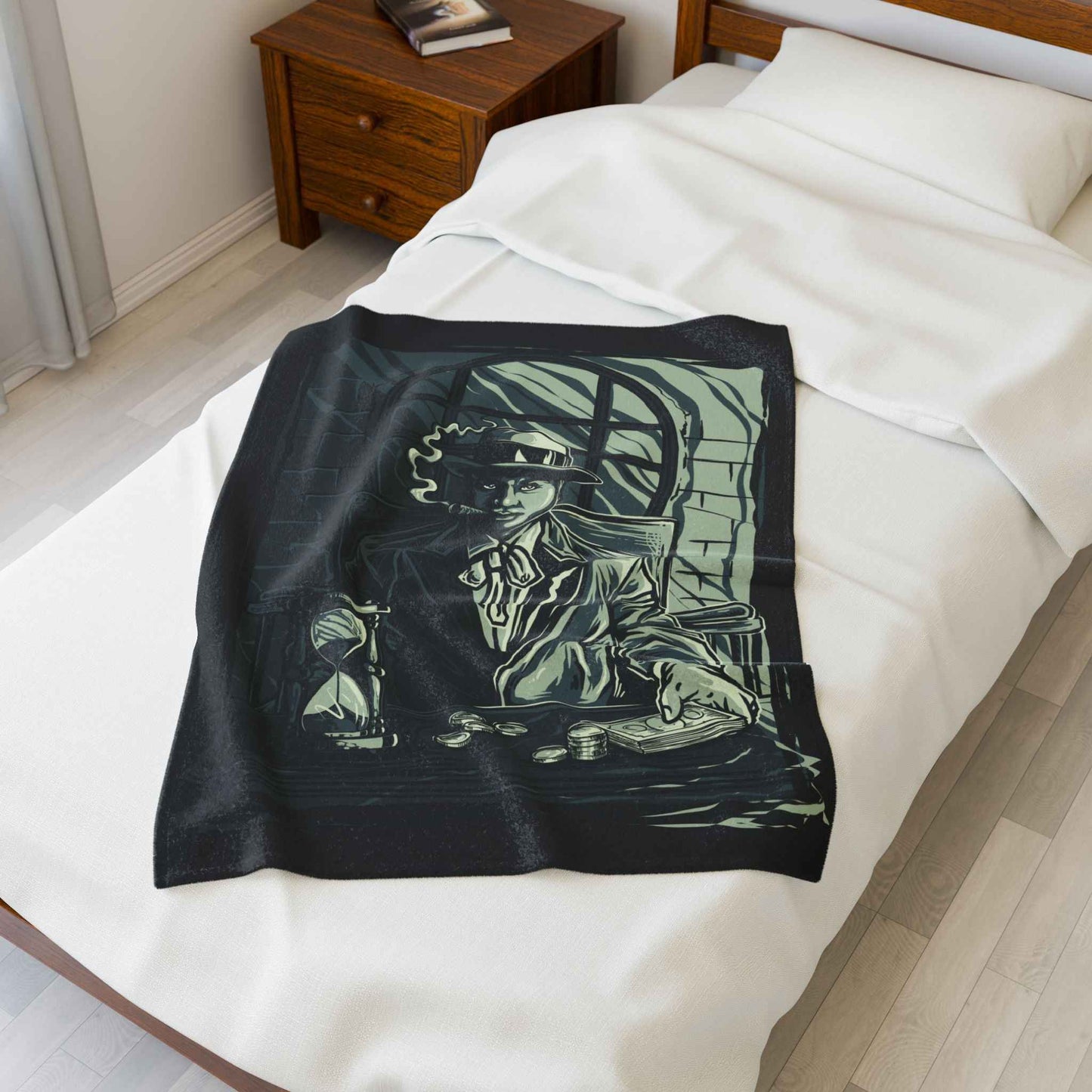 Vintage Film Noir Blanket