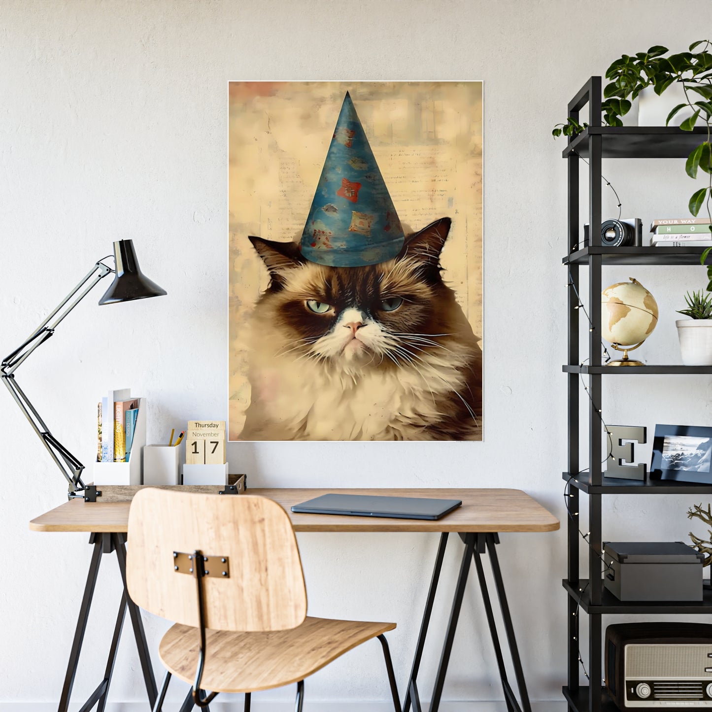 Grumpy Cat Poster - Fun Party Art Print for Cat Lovers - VYBE Shop