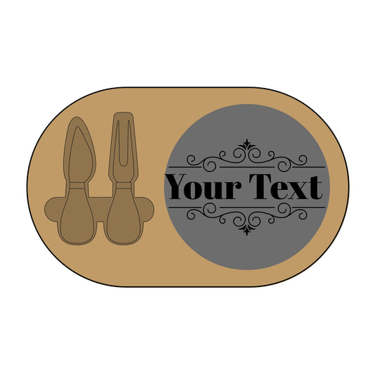 Personalized Charcuterie Board, Custom Engraved Cheese Platter, Unique Gift for Foodies, Wedding, Housewarming, Entertaining - VYBE Shop