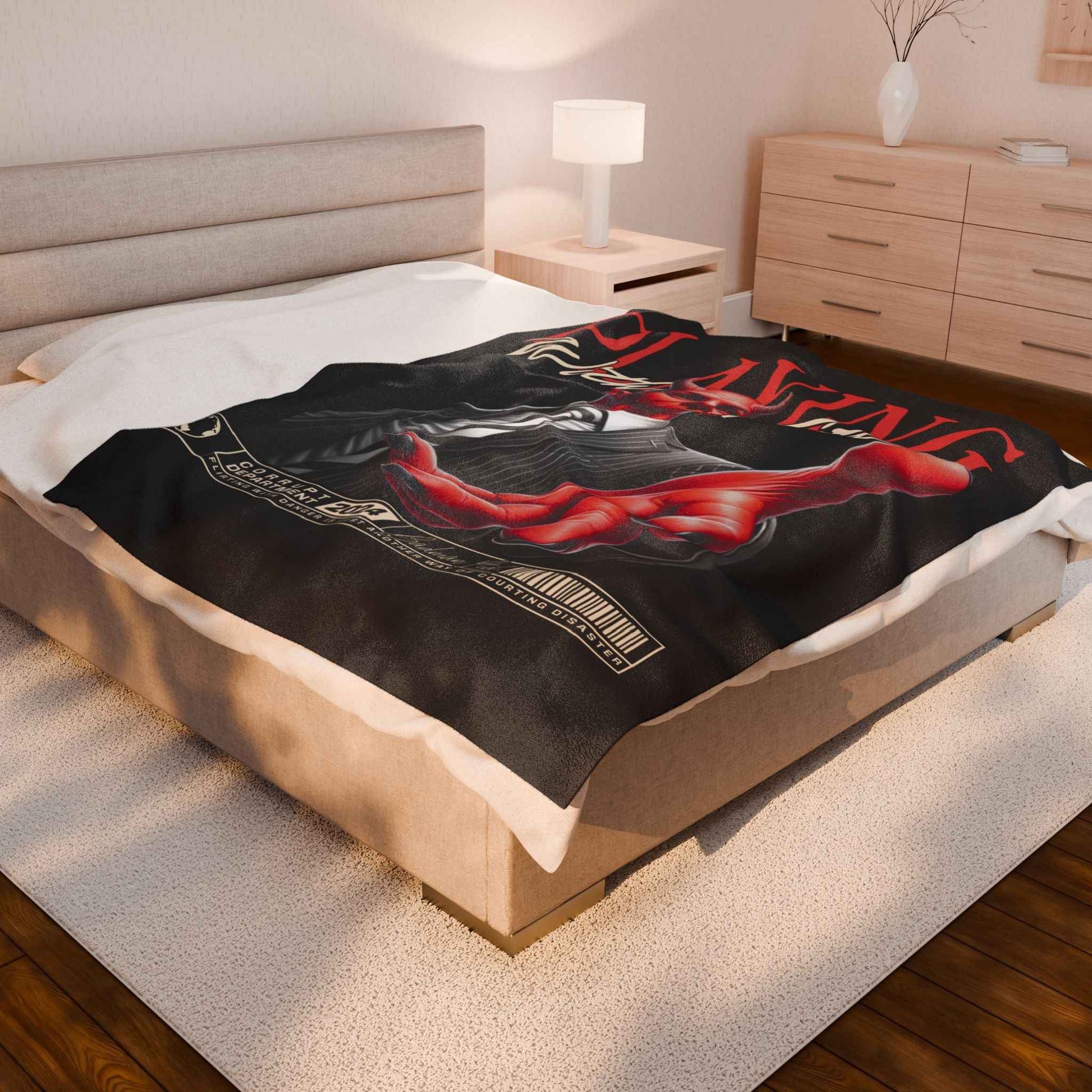Play With Fire Plush Blanket for Ultimate Comfort and Warmth