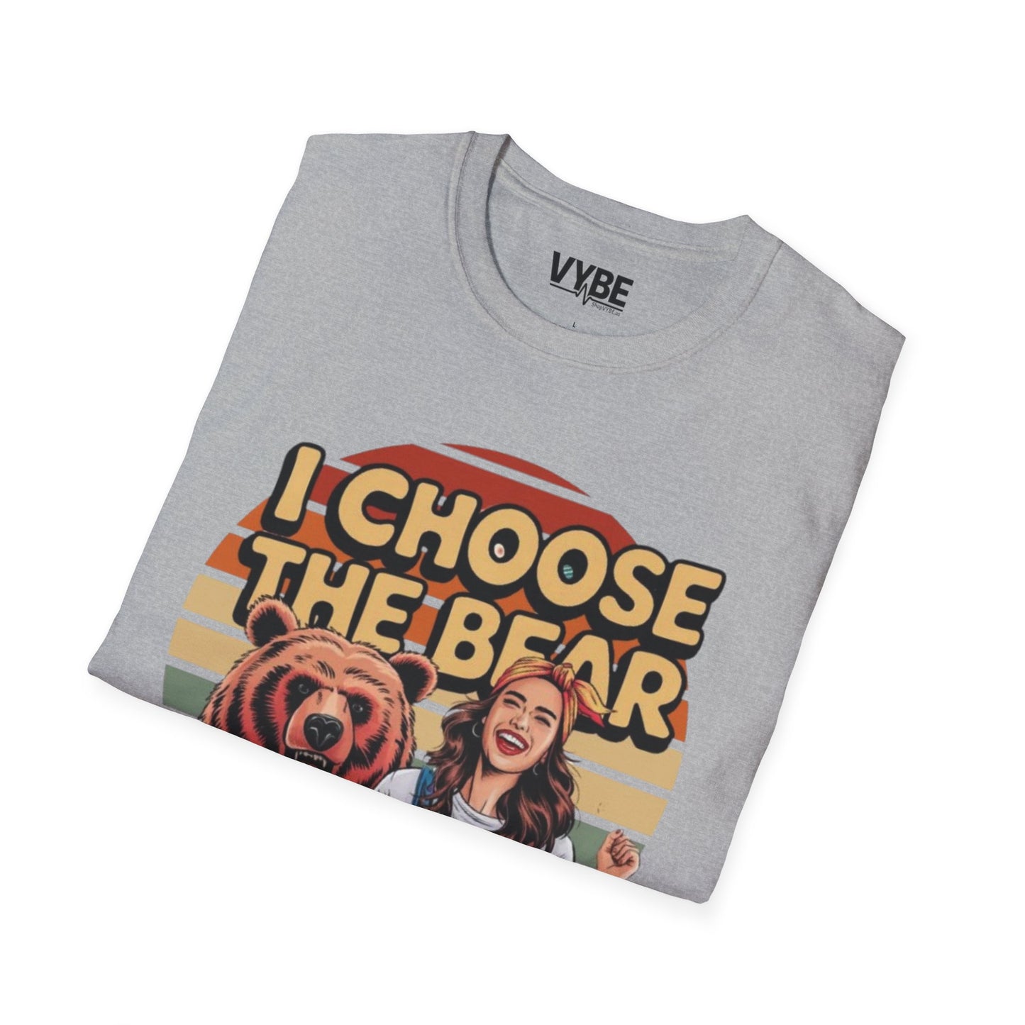 I Choose the Bear T-Shirt - Embrace Your Spirit with Comfort and Style