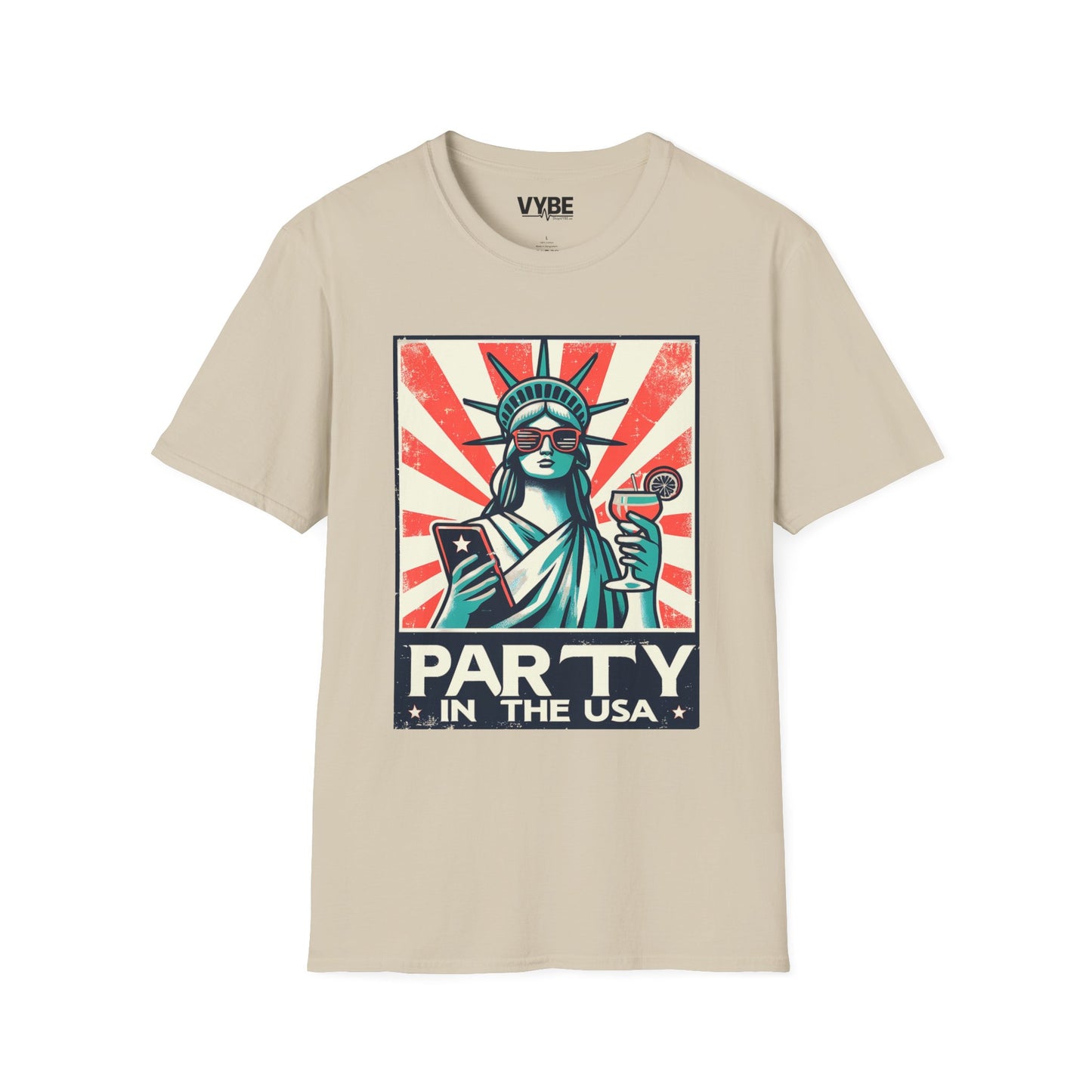 Party In The USA T-Shirt - VYBE