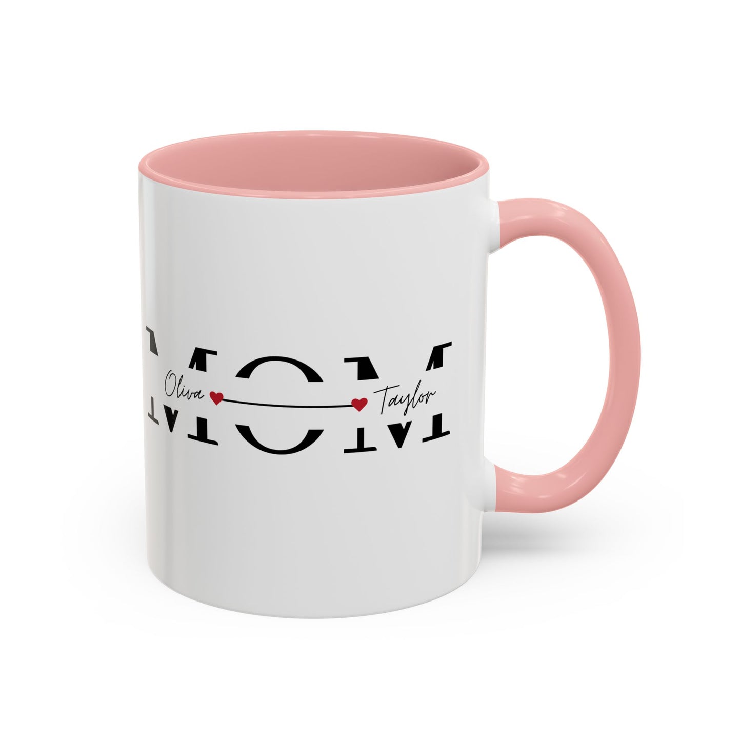 Personalized Mom Coffee Mug, Gift for Mother's Day, Customizable Mug for Mom, Family Coffee Mug, Heartfelt Coffee Cup - VYBE Shop