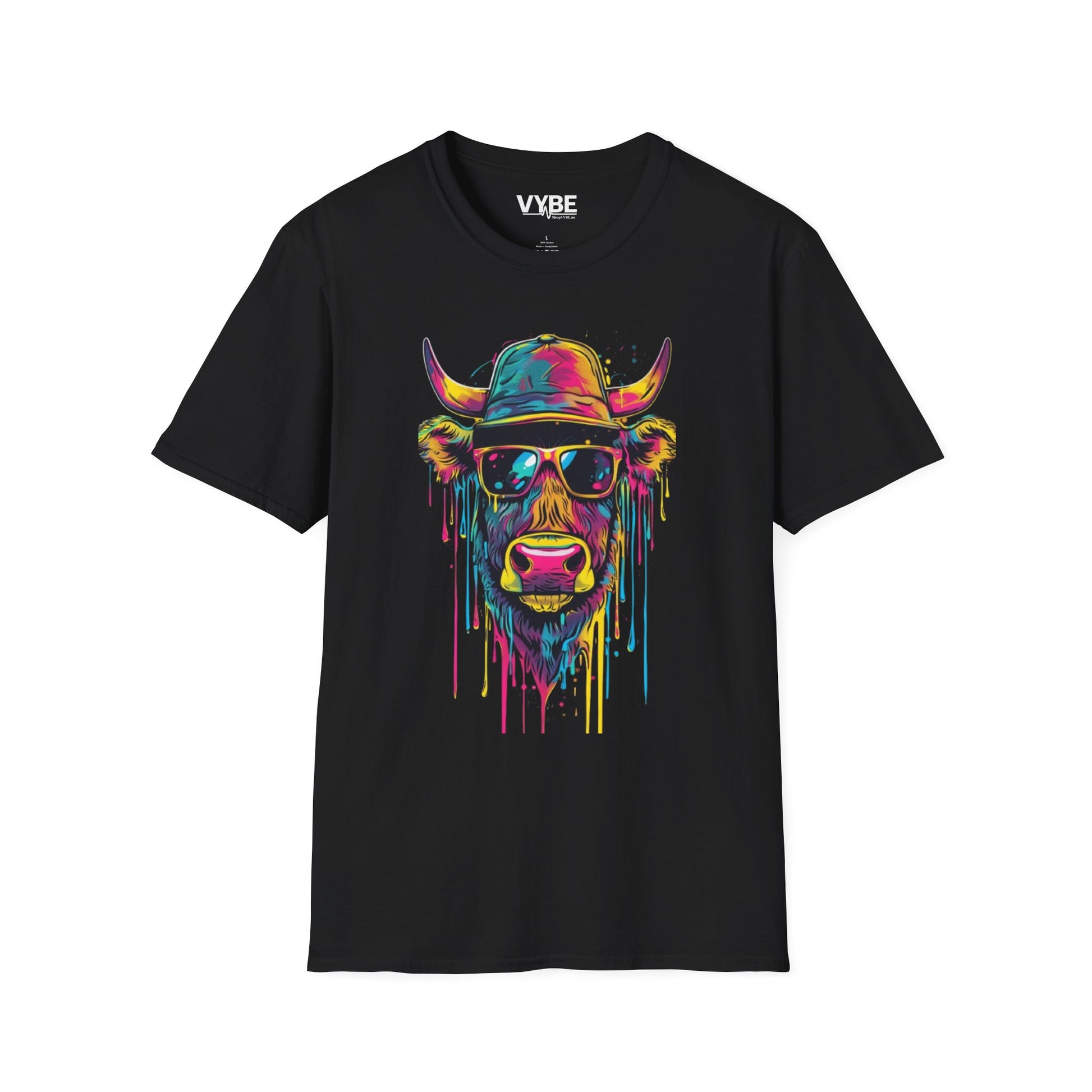 Colorful Cow T-Shirt - VYBE